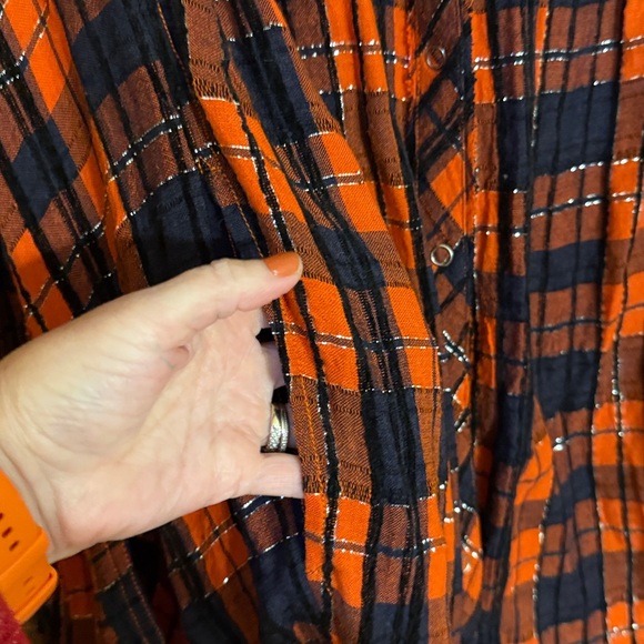 We The Free Plaid Shirt - Picture 5 of 6